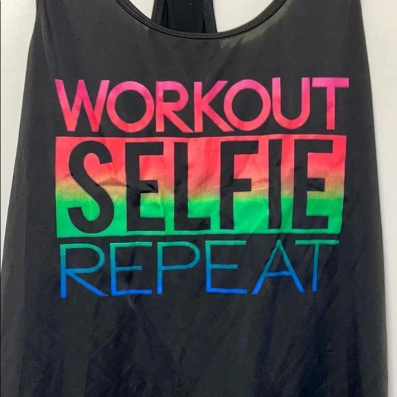 Material girl muscle athletic tank top - Picture 3 of 9